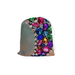 Colorful Diamonds Drawstring Pouch (medium) by Sparkle