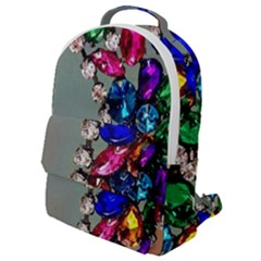 Colorful Diamonds Flap Pocket Backpack (small) by Sparkle