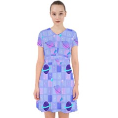 Seamless-pattern-pastel-galaxy-future Adorable In Chiffon Dress by Salman4z