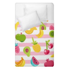Tropical-fruits-berries-seamless-pattern Duvet Cover Double Side (single Size) by Salman4z