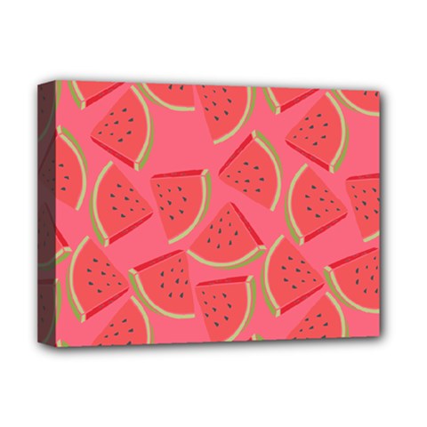Watermelon Background Watermelon Wallpaper Deluxe Canvas 16  X 12  (stretched)  by pakminggu