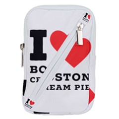 I Love Boston Cream Pie Belt Pouch Bag (small) by ilovewhateva