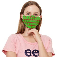 Keyboard Keys Computer Input Pc Fitted Cloth Face Mask (adult) by danenraven