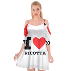 I Love Ricotta Cutout Spaghetti Strap Chiffon Dress by ilovewhateva