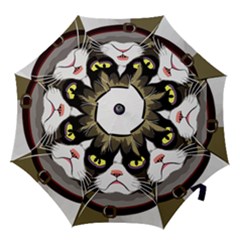 Grumpy Cat Hook Handle Umbrellas (medium) by Mog4mog4