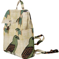 Egyptian Paper Papyrus Bird Buckle Everyday Backpack by Mog4mog4