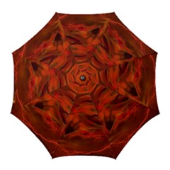 Fire Lion Flames Light Mystical Dangerous Wild Golf Umbrellas by Mog4mog4