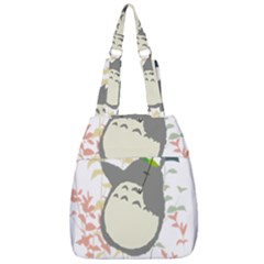 My Neighbor Totoro Cartoon Center Zip Backpack by Mog4mog4