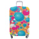 Circles Art Seamless Repeat Bright Colors Colorful Luggage Cover (Medium) View1