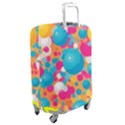 Circles Art Seamless Repeat Bright Colors Colorful Luggage Cover (Medium) View2