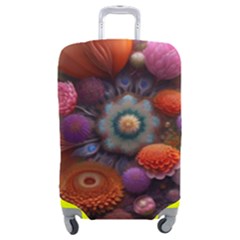 Flower Blossoms Petals Blooms Luggage Cover (medium) by 99art