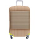Wooden Wickerwork Texture Square Pattern Luggage Cover (Large) View1