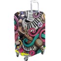 Doodle Colorful Music Doodles Luggage Cover (Large) View2
