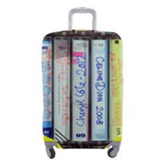 Cassette Tape Music Vintage 1980s 70s Luggage Cover (small) by 99art