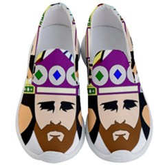 Comic-characters-eastern-magi-sages Men s Lightweight Slip Ons by 99art
