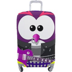 Bird-music-animation-animal Luggage Cover (large) by 99art