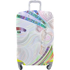 Maasai-man-people-abstract Luggage Cover (large) by 99art