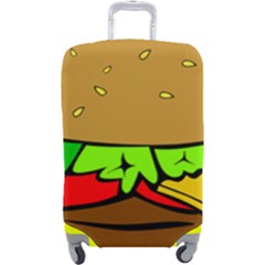 Hamburger-cheeseburger-fast-food Luggage Cover (large) by 99art