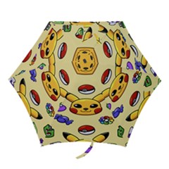 Pikachu Mini Folding Umbrellas by artworkshop