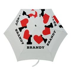 I Love Brandy Mini Folding Umbrellas by ilovewhateva