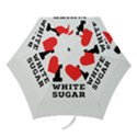 I love white sugar Mini Folding Umbrellas View1