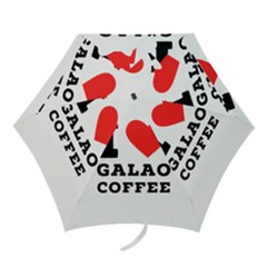 I Love Galao Coffee Mini Folding Umbrellas by ilovewhateva