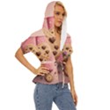 Cookies Valentine Heart Holiday Gift Love Lightweight Drawstring Hooded Top View3