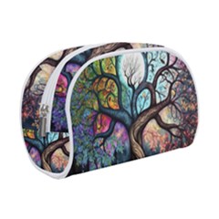 Tree Colourful Make Up Case (small) by Ndabl3x