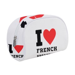I Love French Breakfast  Make Up Case (small) by ilovewhateva