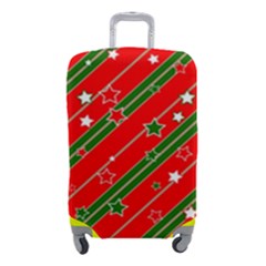 Christmas Paper Star Texture Luggage Cover (small) by Ndabl3x