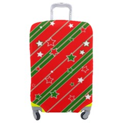 Christmas Paper Star Texture Luggage Cover (medium) by Ndabl3x