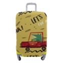 Childish-seamless-pattern-with-dino-driver Luggage Cover (Small) View1