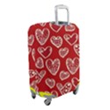 Vector Seamless Pattern Of Hearts With Valentine s Day Luggage Cover (Small) View2