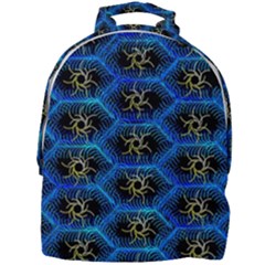 Blue Bee Hive Mini Full Print Backpack by Amaryn4rt