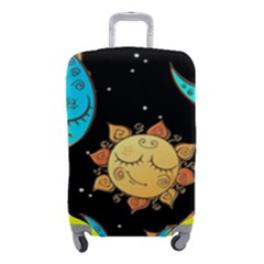 Seamless-pattern-with-sun-moon-children Luggage Cover (small) by uniart180623