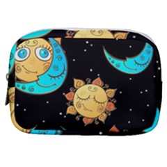 Seamless-pattern-with-sun-moon-children Make Up Pouch (small) by uniart180623