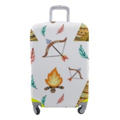 Cute-cartoon-native-american-seamless-pattern Luggage Cover (small) by uniart180623