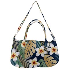 Seamless-pattern-with-tropical-strelitzia-flowers-leaves-exotic-background Removable Strap Handbag by uniart180623