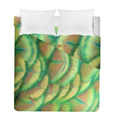 Beautiful-peacock Duvet Cover Double Side (full/ Double Size) by uniart180623
