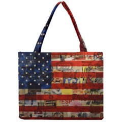 Usa Flag United States Mini Tote Bag by uniart180623