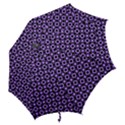 Mazipoodles Purple Donuts Polka Dot  Hook Handle Umbrellas (Medium) View2