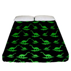 Our Dino Friends Fitted Sheet (queen Size) by ConteMonfrey