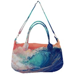 Artistic Wave Sea Removable Strap Handbag by uniart180623