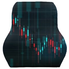 Flag Patterns On Forex Charts Car Seat Back Cushion  by uniart180623