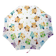 Owl Bird Folding Umbrellas by uniart180623