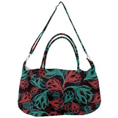 Flower Patterns Ornament Pattern Removable Strap Handbag by uniart180623