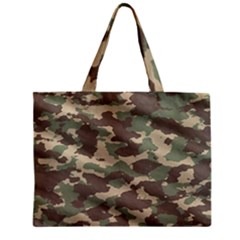Camouflage Design Zipper Mini Tote Bag by Excel