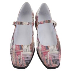 Vintage Landmarks Travel Women s Mary Jane Shoes by Proyonanggan