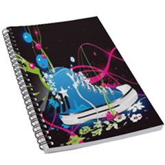 Sneakers Shoes Patterns Bright 5 5  X 8 5  Notebook by Proyonanggan