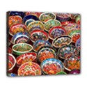 Art Background Bowl Ceramic Color Deluxe Canvas 24  x 20  (Stretched) View1